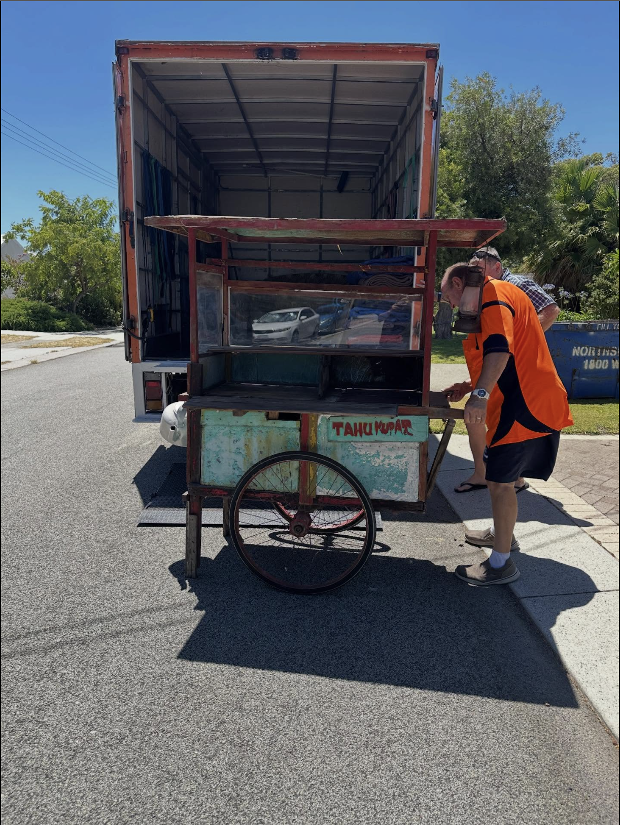 Moving with Mojo team loading items for any size moving job