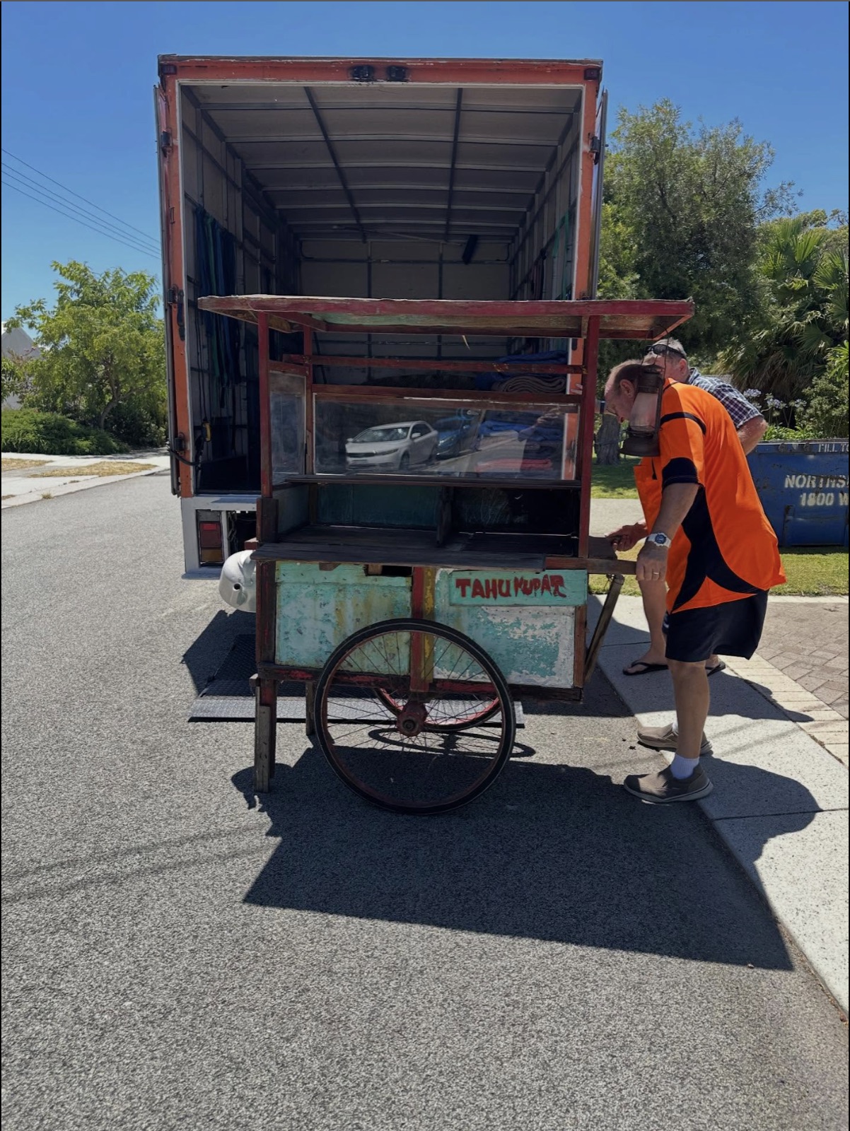 Moving with Mojo team loading items for any size moving job